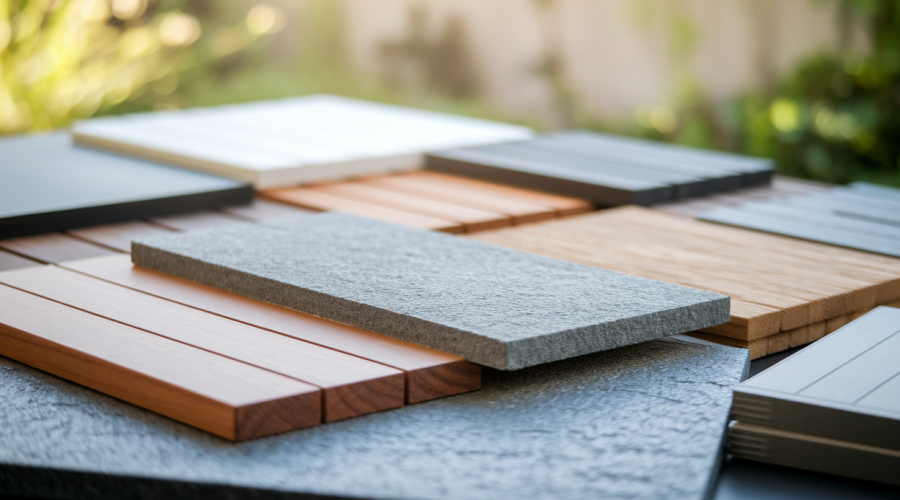 Projet terrasse: matériaux