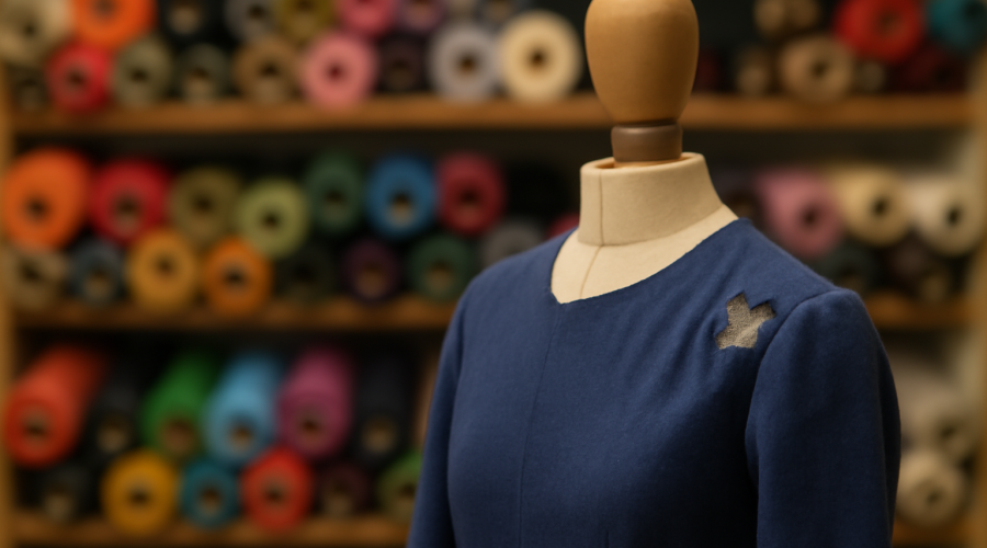 Réparer un accroc sur un vêtement : solutions selon le tissu